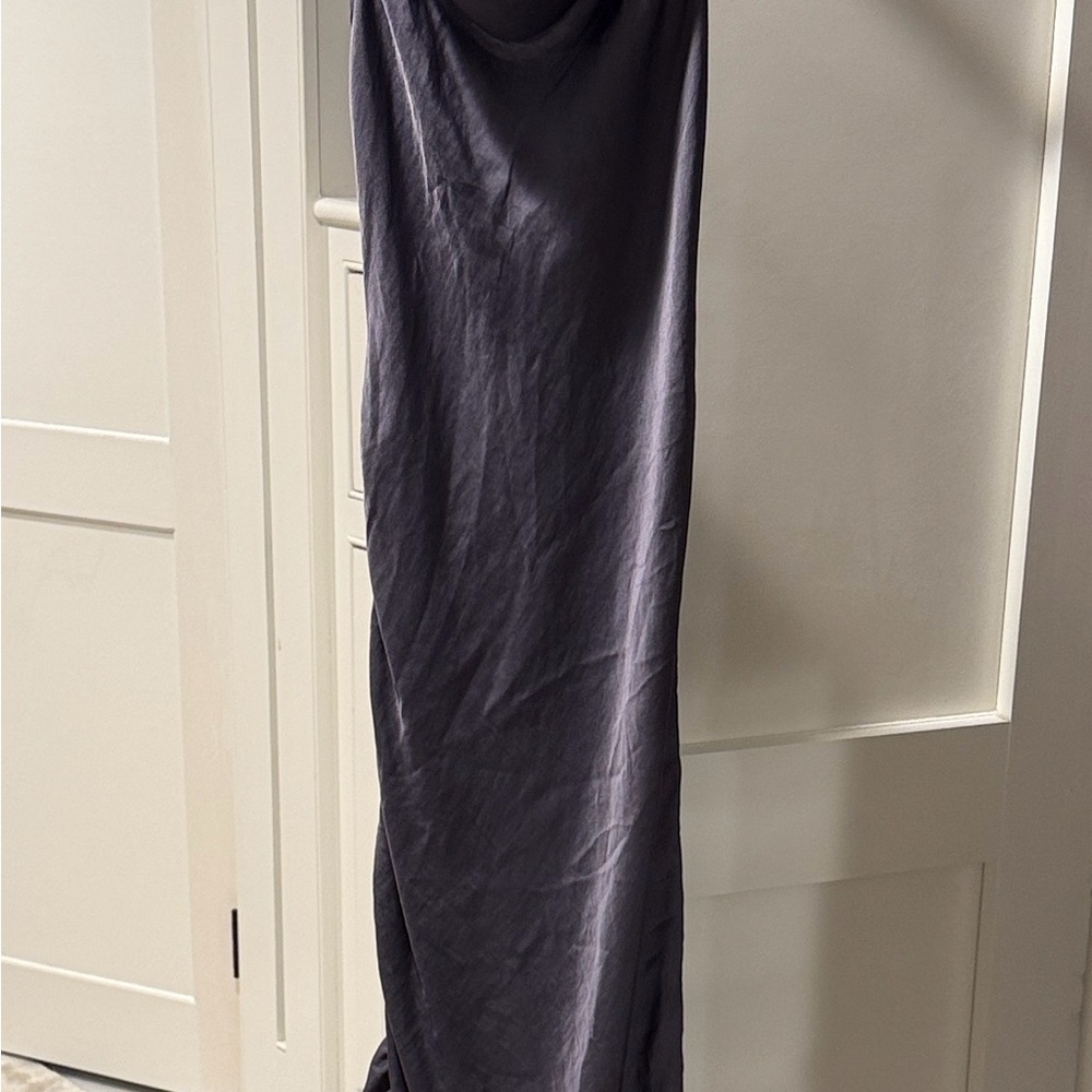 Free People Elegant Gray Slip Dress- size small